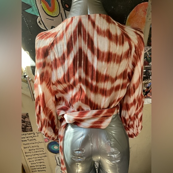 Banana Republic Tie Up Crop Top - Picture 3 of 4